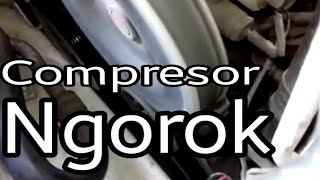 SERVICE COOMPRESOR AC MOBIL AVANZA/XENIA old Bunyi kasar/ngorok