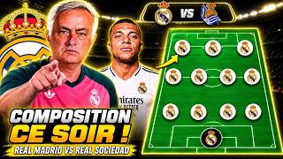 🚨 RADICAL CHANGE at Real Madrid: Here is the Expected Lineup against Real Sociedad