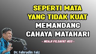 Kebenaran Yang Menyakitkan | Ngaji Filsafaf | Dr. Fahruddin Faiz