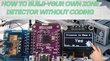 How to Build Your Own Smart Zone Detection System with Radar using LD2410C And ESP32-C3!