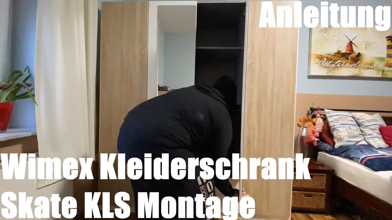 - Wimex Kleiderschrank/ KLS Montage YouTube Skate Anleitung Drehtürenschrank