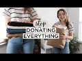 Stop Donating EVERYTHING | How to Responsibly GET RID OF The STUFF You’ve Decluttered