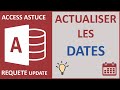 Opérations sur les dates par requête Access