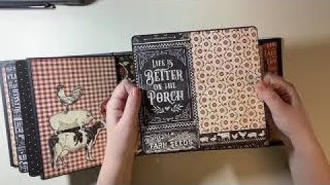 Farmhouse Album- Graphic 45