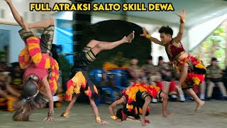 KEREN BANGET ‼️ ATRAKSI SALTO SKILL DEWA GANONGAN MADIUN AMBON DAN YOKE