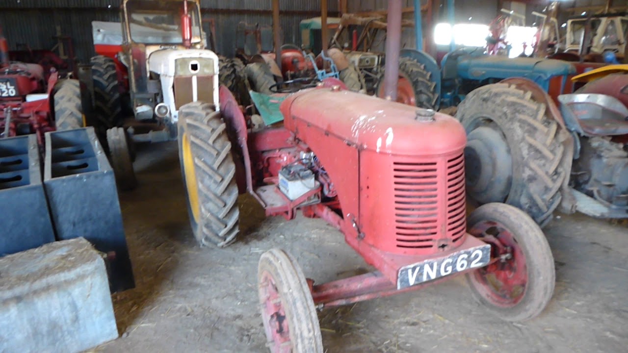 David Brown 25c petrol paraffin cold start