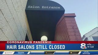 Hair salons preparing to open safely