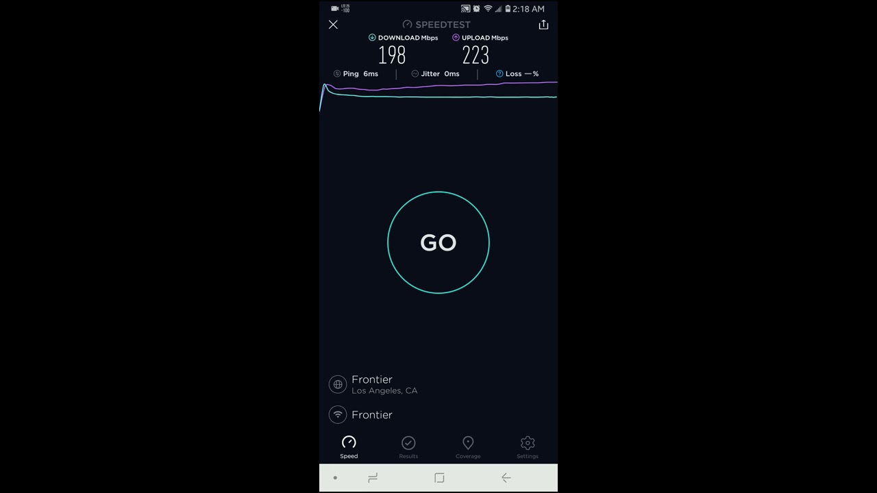 frontier speedtest custom frontier speedtest custom