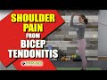 Shoulder Pain from Bicep Tendonitis