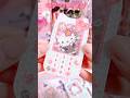 ドンキ限定✨カスタムアクリルチャーム🌺ガラケーデザインが最高すぎた! #sanrio #サンリオ #開封 #unboxing #shorts #asmr