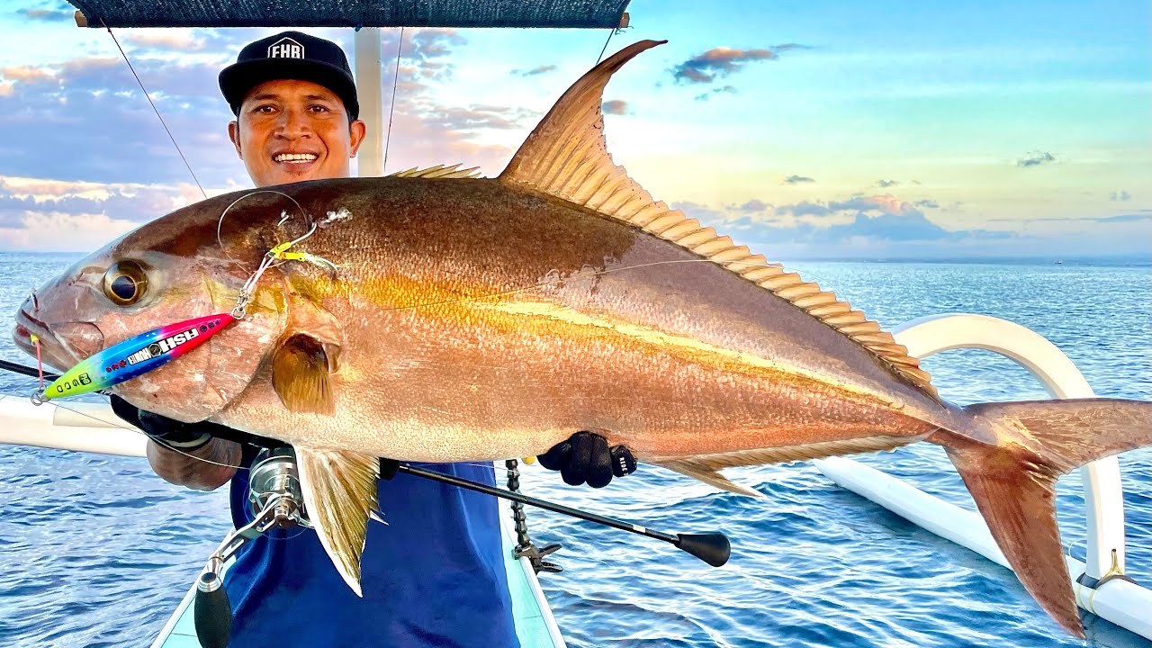 MOMENT PESTA STRIKE JIGGING SAMPAI KEWALAHAN !!! DAIWA CATALINA SJ 60B-4