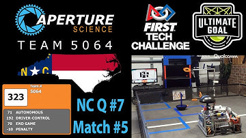 FTC-5064 Aperture Science, NC Q-7 Match #5, 323 points