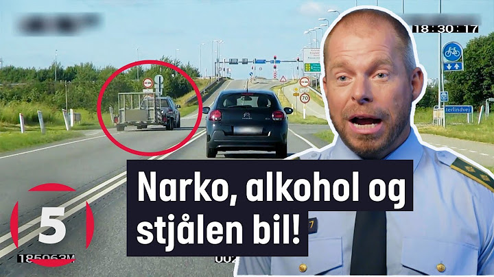 Stjålen bil, alkohol og narko kørsel på én gang! | Fanget På Politiets Kamera | Kanal 5 Danmark