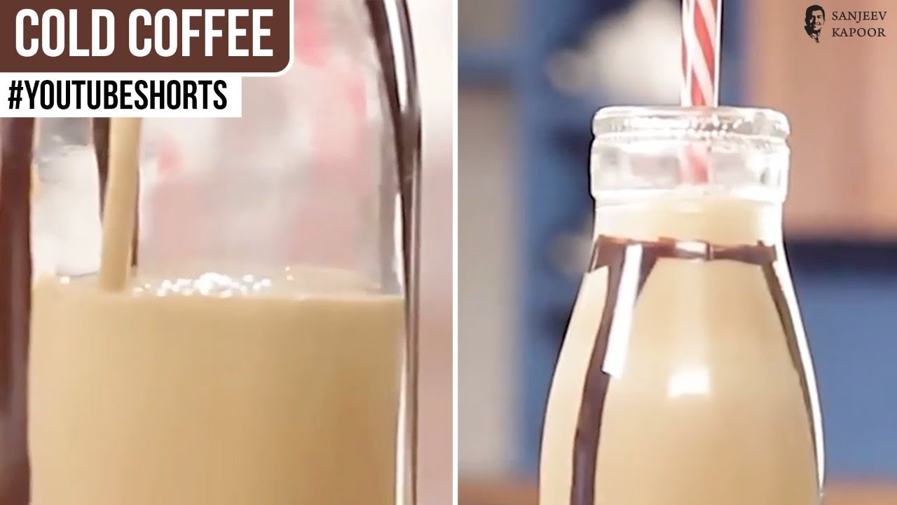 Cold Coffee | #Shorts | Sanjeev Kapoor Khazana | Sanjeev Kapoor Khazana  | TedhiKheer