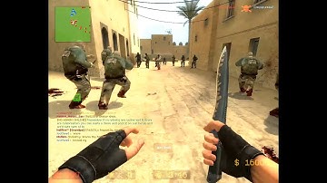 Counter-Strike: Source (CSS) - Zombies (02) (de_dust map) playing after 10+ years or so