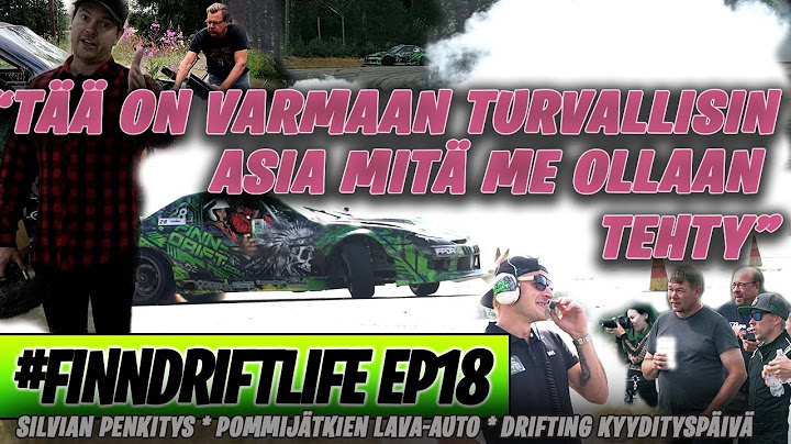 Kuinka paljon tuli tehoa? || Unelmien työkalu || Syntymäpäivälahja ||#finndriftlife ep18