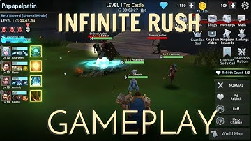 Infinite Rush (Idle Action RPG) Android Gameplay