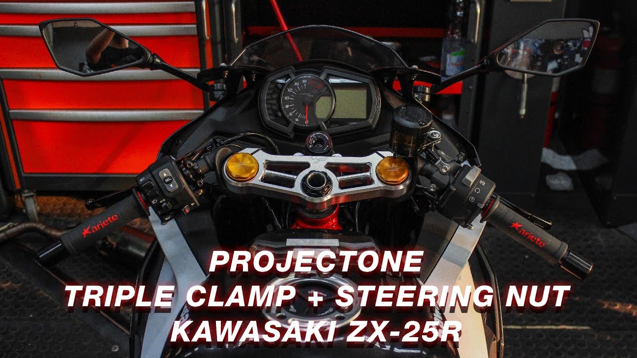 ProjectONE Performance Parts: Triple Clamp + Steering Nut Kawasaki