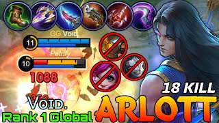 18 Kills Arlortt Monster EXP Laner - Top 1 Global Arlortt by Vᴏɪᴅ. - Mobile Legends screenshot 5