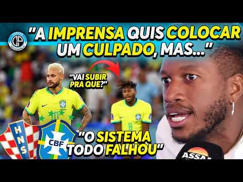 FRED OPENS UP ABOUT BRAZIL'S ELIMINATION BY CROATIA IN THE 2022 WORLD CUP