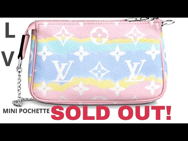 My Pastel Mini Pochette from the Escale collection! It's super