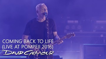 David Gilmour - Coming Back To Life (Live At Pompeii)