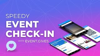 Speedy Event Check In