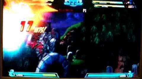 MvC3: Iron Man 70% combo w/ Magneto assist variants