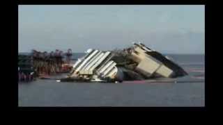 Costa Concordia Time lapse recovery Project off shore Italy