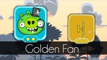 Bad Piggies - GOLDEN FAN (Hidden Loot Crates)