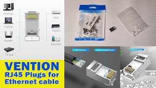 Вилки VENTION для кабеля Ethernet | Обзор