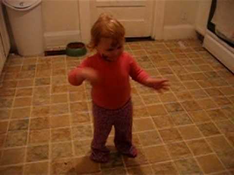 Natalie age 2 dancing to flo rider's LOW