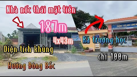 Đất Cần Giuộc Giá Rẻ| Nhà cấp 4 mặt tiền đường nhựa diện tích cực khủng kẹt tiền cần bán gấp.