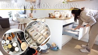 Organización CAJONES de la COCINA con ACCESORIOS DE IKEA + limpieza NEVERA