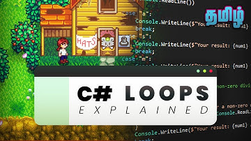 Unity கேம் C# Scripting Tutorial in Tamil - தமிழ் | Part 4 - Loops