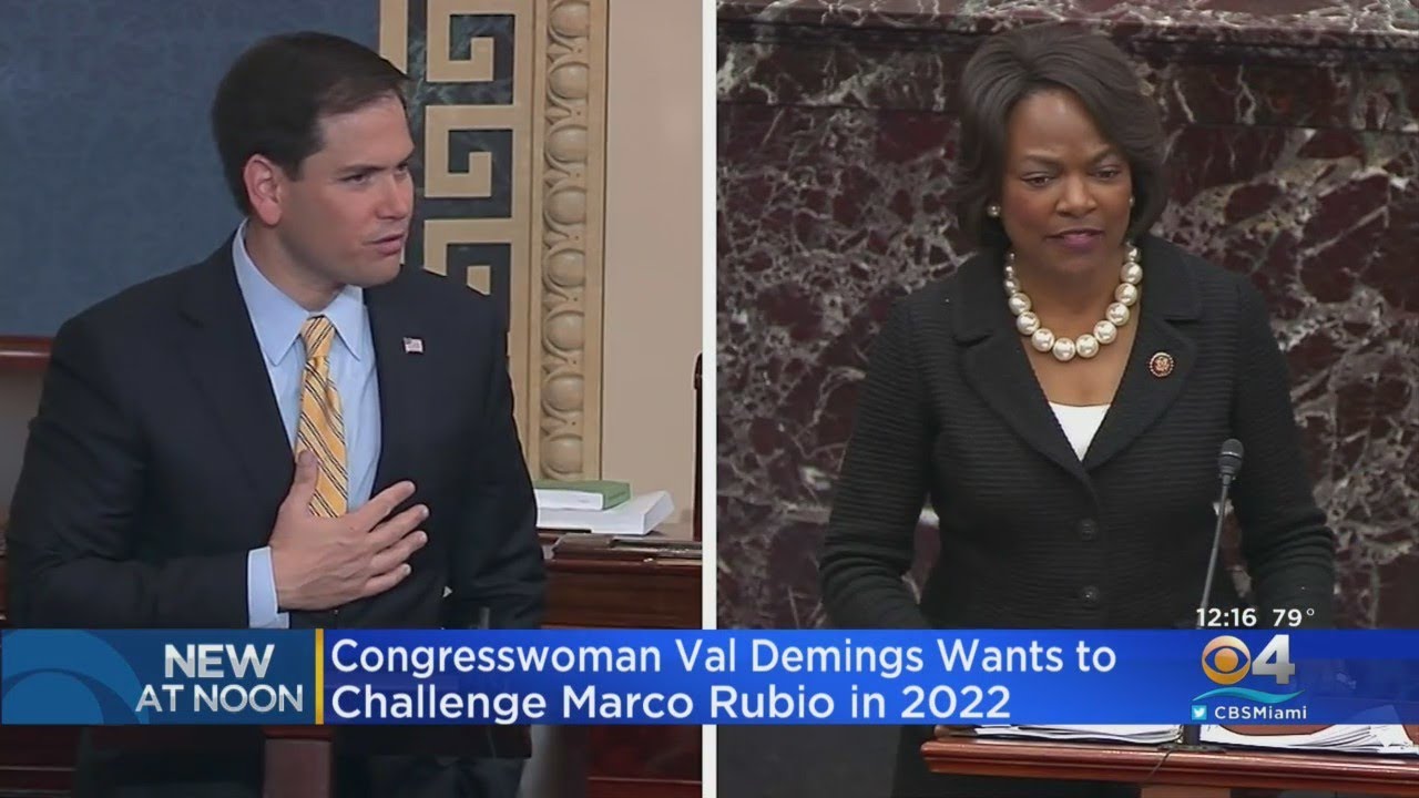 Rep Val Demings Planning To Challenge Sen. Marco Rubio In 2022