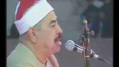 سورة القدر   تلاوة مرئية يخشع لها القلب من تسجيلات الشيخ محمد محمود الطبلاوي من تركيا 2006 ❤