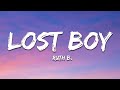 Ruth b  lost boy lyrics