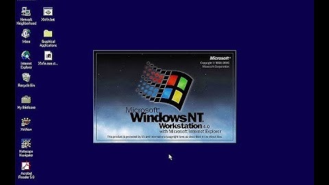 Windows NT 4.0 On VirtualBox