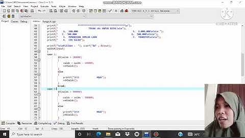 Membuat program ATM dalam bentuk Modular