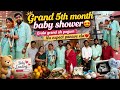 Grand 5th month celebration 🥳/Evalo grand ah pogum nu expect panave ela😍/#agvlogs #love #babyshower 