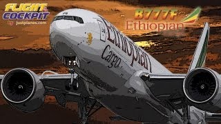 Ethiopian Cockpit 777 Freighter