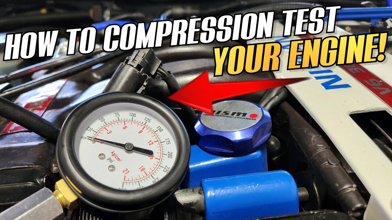 DIY Engine Cylinder Compression Testing Guide | Nissan 300ZX Z32