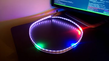 Arduino Nano + RTC3231 + WS2811 LED strip = Clock