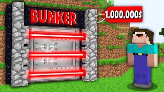 WHY DID I BUY THIS PROTECTED LASER BUNKER FOR $1,000,000 IN MINECRAFT ? 100% TROLLING TRAP !