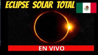🚨 Eclipse de sol solar en vivo México desde la playa 2024 #eclipsesolar