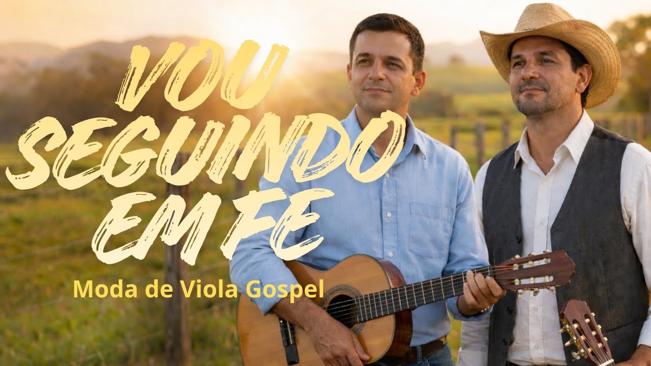 Vou Seguindo em Fé - Zé Mario & Mariano - Moda de Viola Gospel