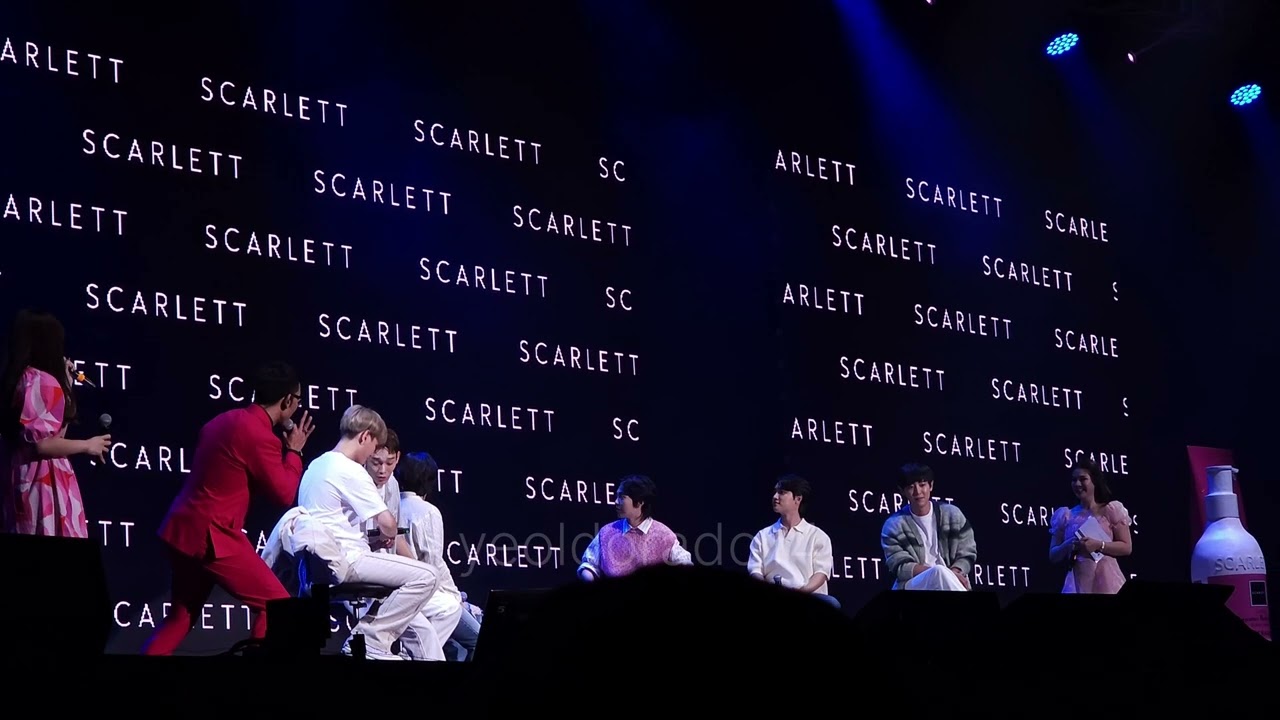 20230827 Fancam EXO x Scarlett Glow to You Meet and Greet Fan Meeting in Jakarta
