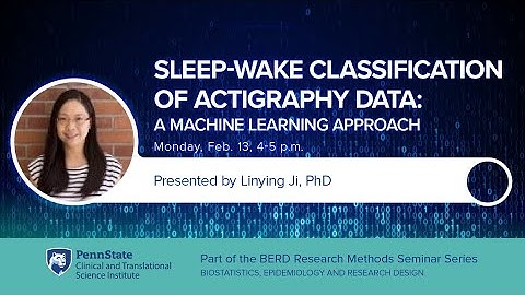 Sleep-Wake Classification of Actigraphy Data: A Machine Learning Approach