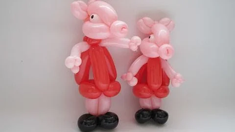 Peppa Pig Balloon Tutorial - Video 71 - BalloonTube with Graham Lee